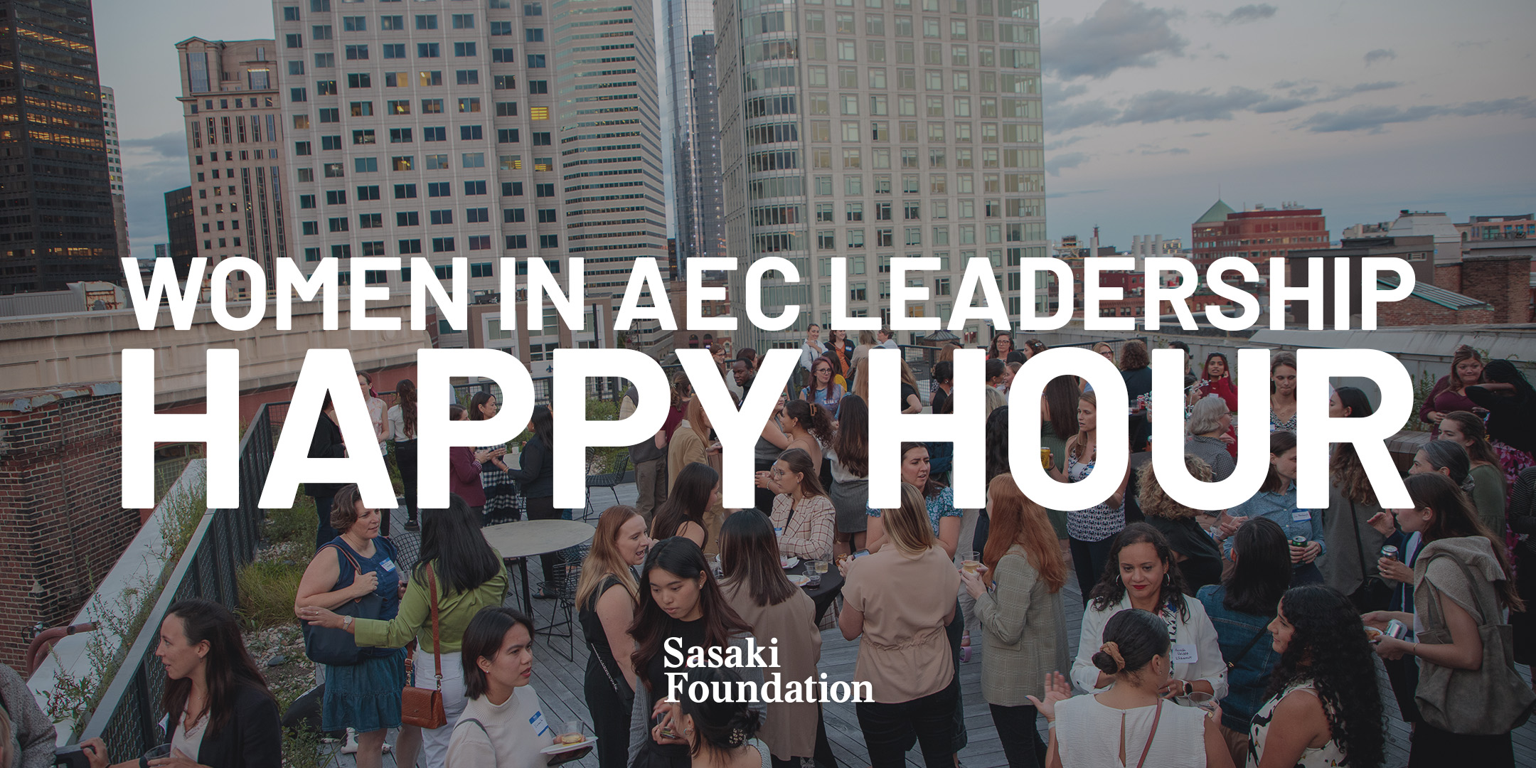 event2025_WomeninLeadershipHappyHour_option2 Poster for A Celebration of Design: The Eras Tour, featuring 9 photos of Hideo Sasaki with bright color overlays, and a larger image of Hideo Sasaki in the middle