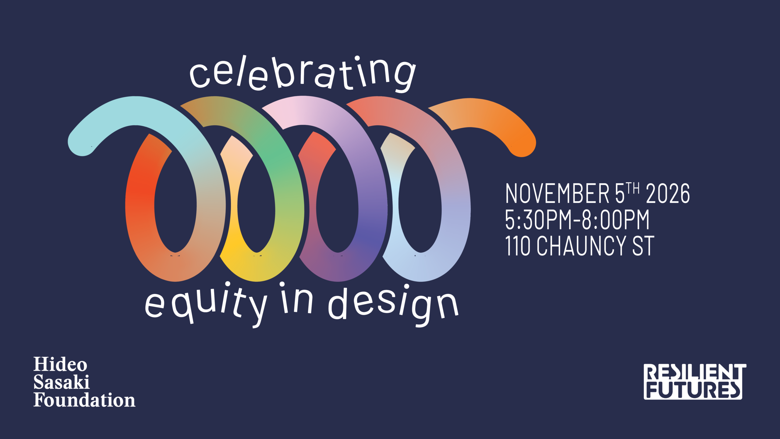 Poster for A Celebration of Design: The Eras Tour, featuring 9 photos of Hideo Sasaki with bright color overlays, and a larger image of Hideo Sasaki in the middle